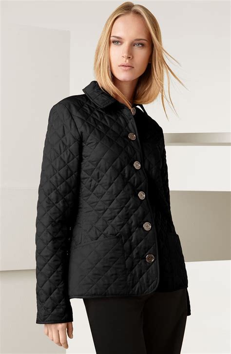 quilted burberry jacket dupe|burberry brit quilted jacket women.